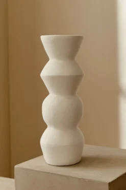 Husk George Vase - White