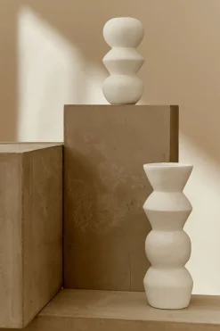 Husk George Vase - White