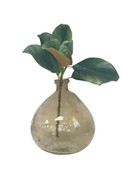 Husk Glass Vase - Brown Tortoise