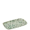 Husk Green Splatter Tray