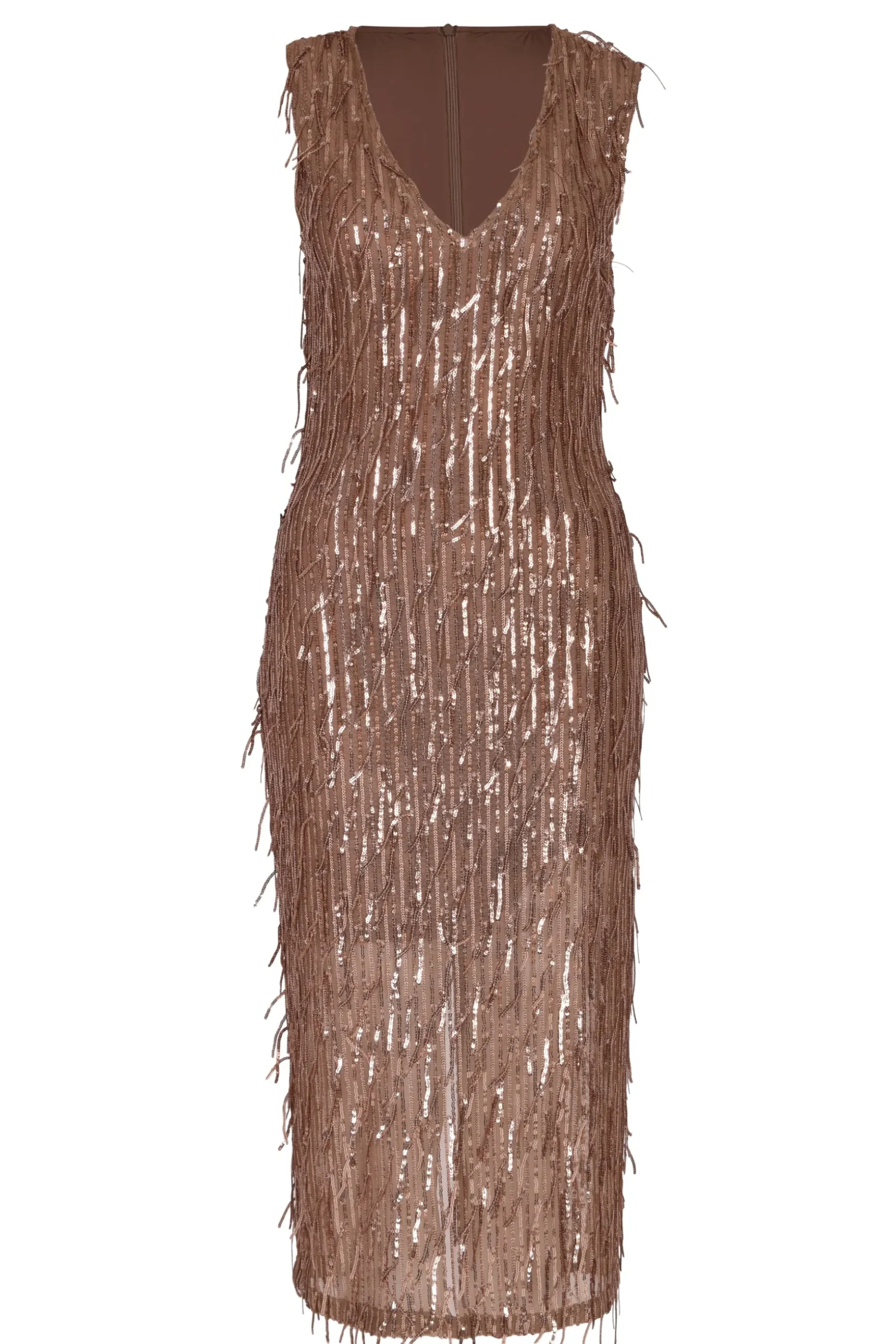 Husk Helena dress - Bronze