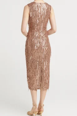 Husk Helena dress - Bronze