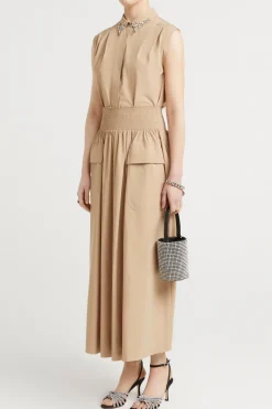 Husk Ingrid skirt - Camel