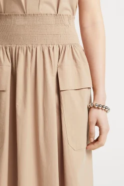 Husk Ingrid skirt - Camel