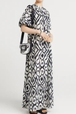 Husk Jade kaftan - Print