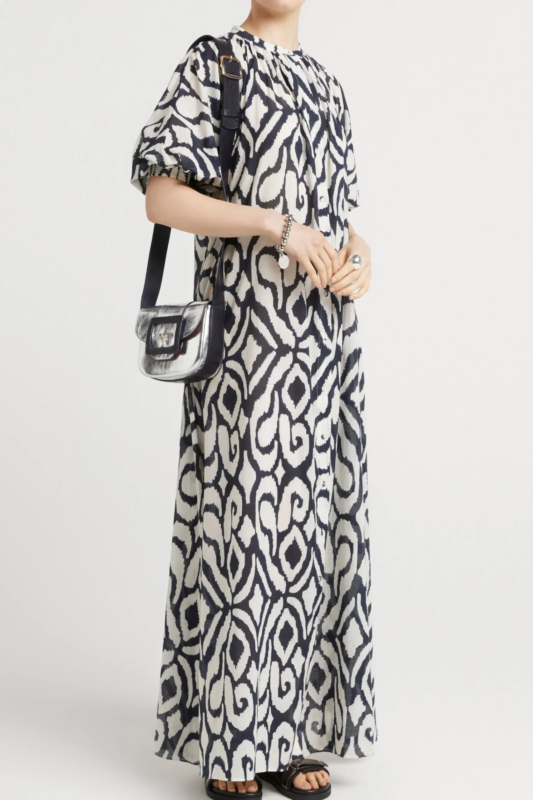 Husk Jade kaftan - Print