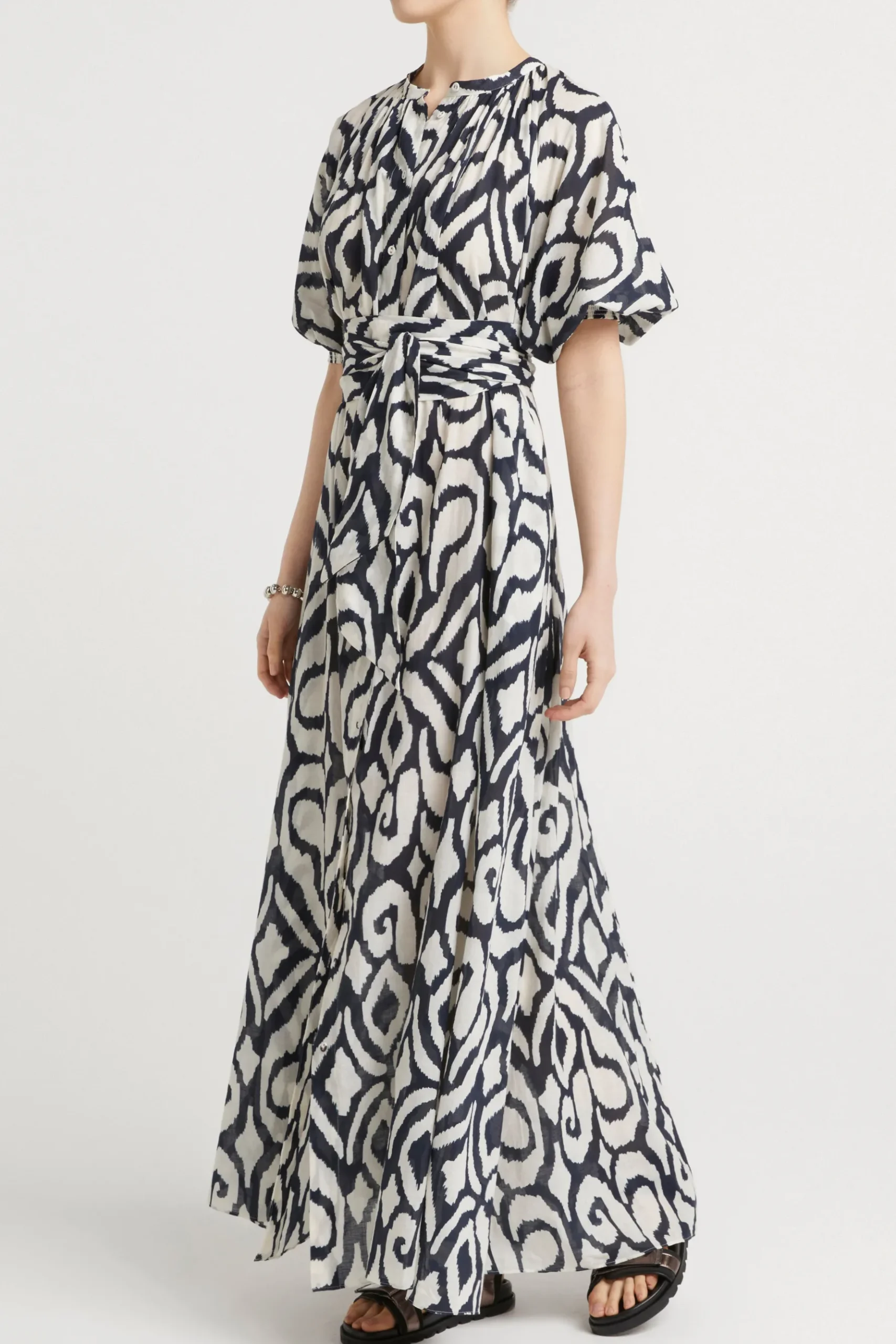 Husk Jade kaftan - Print