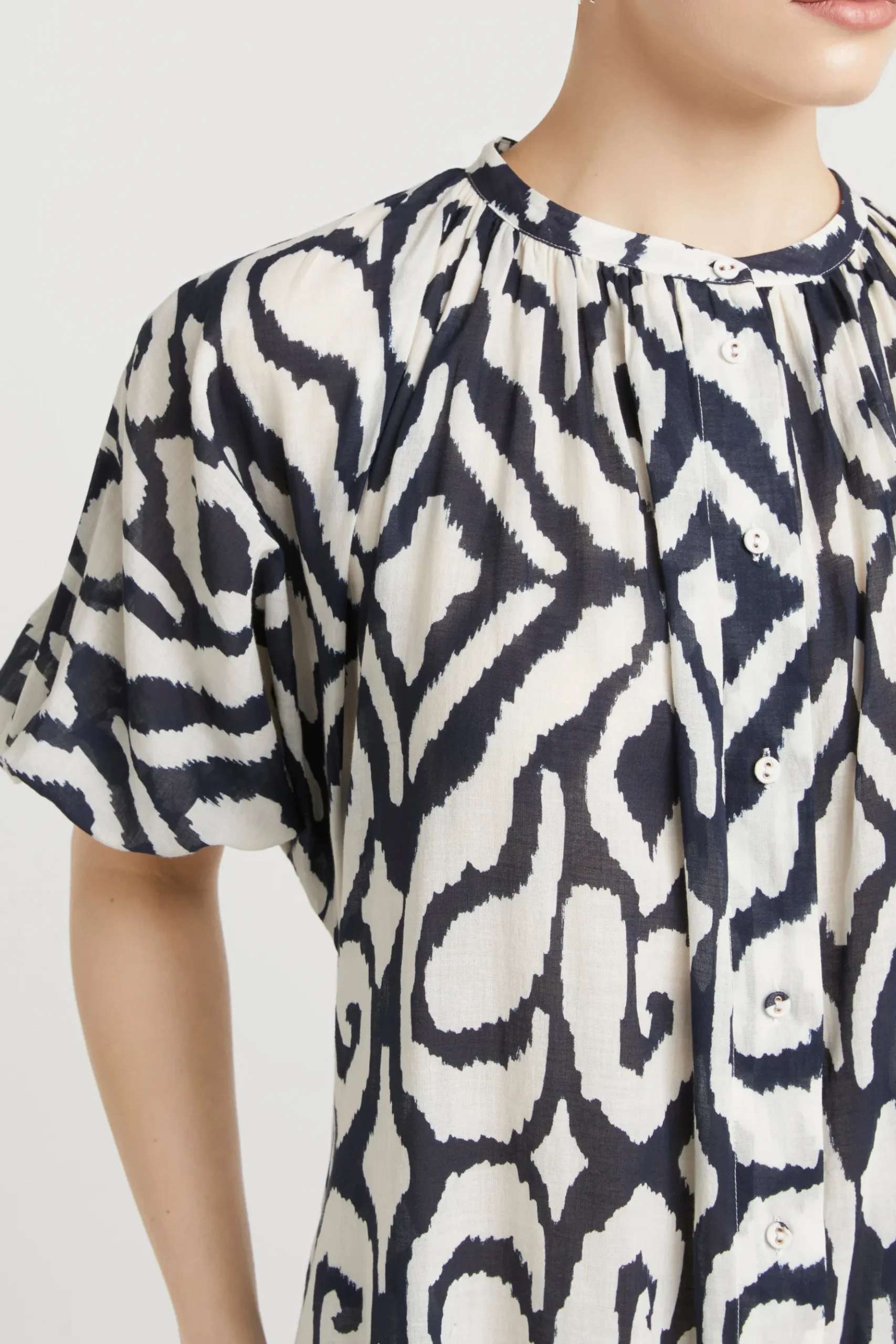 Husk Jade kaftan - Print