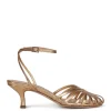 Husk JADE SANDAL - Brass Metalic
