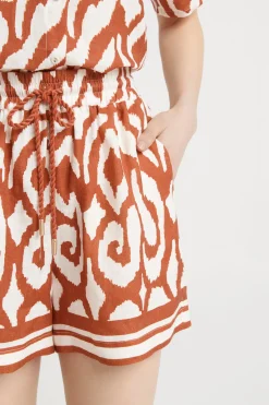 Husk Jade short - Print