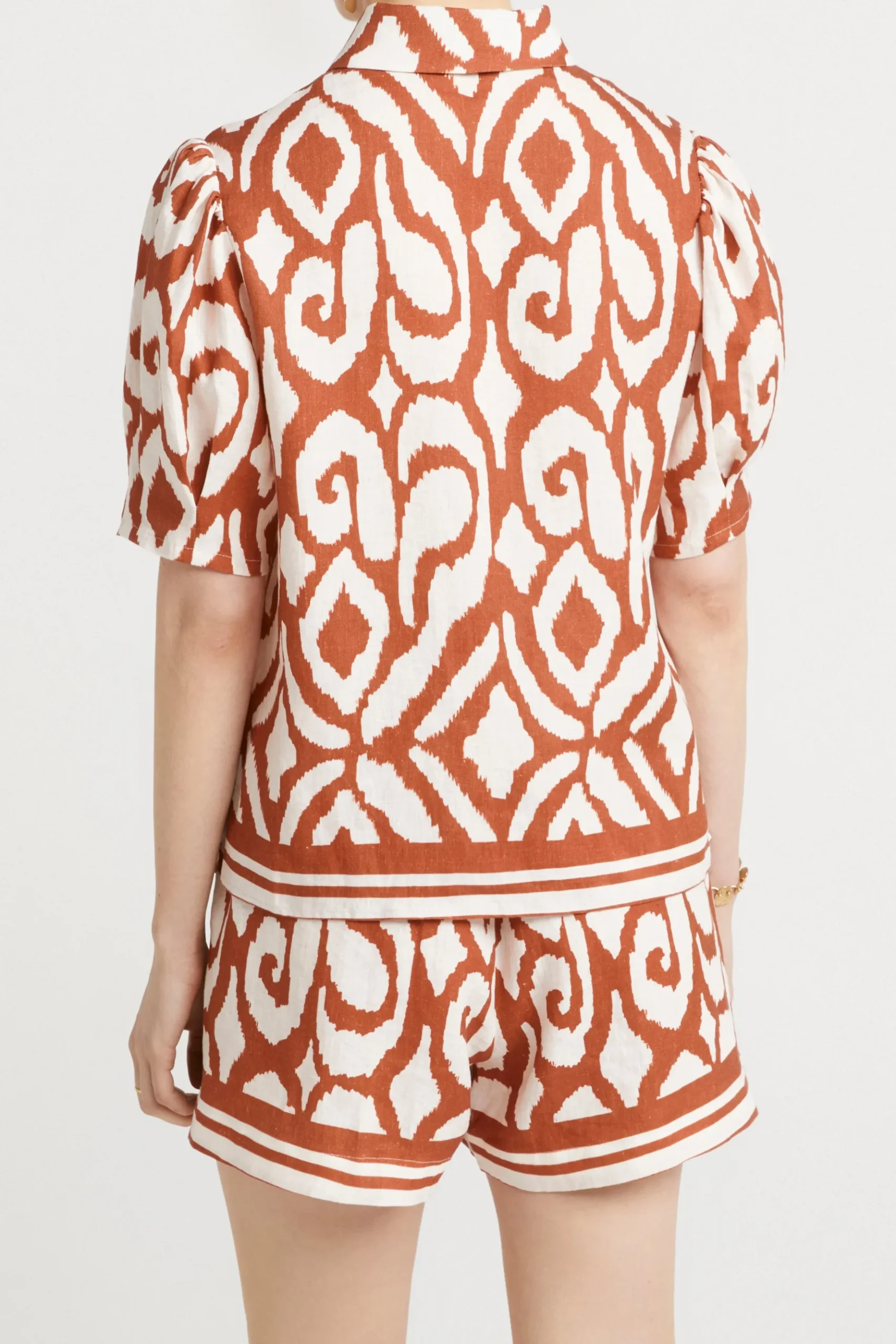 Husk Jade top - Print