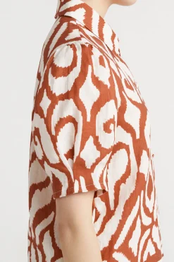 Husk Jade top - Print