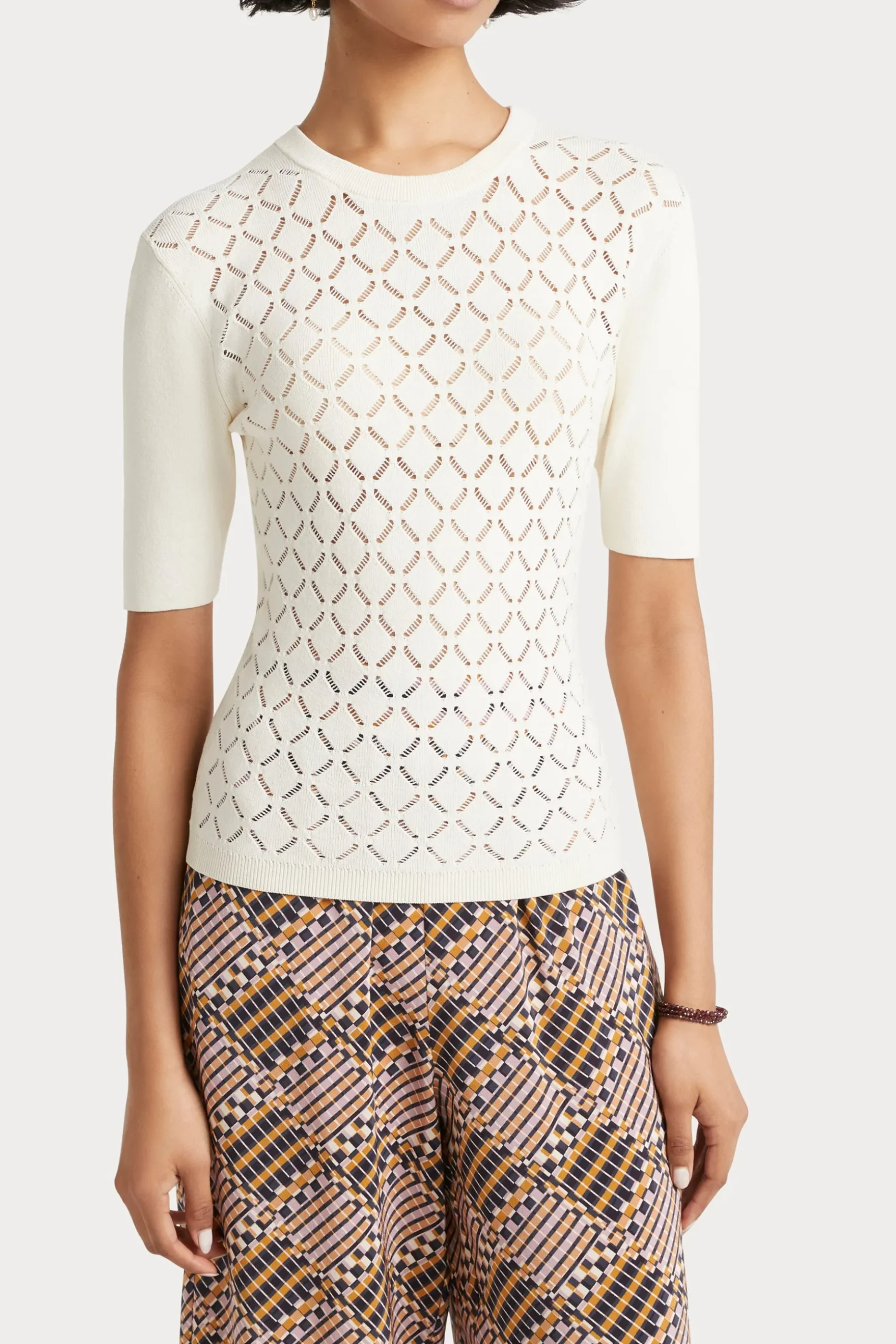 Husk Juliette knit - Oyster