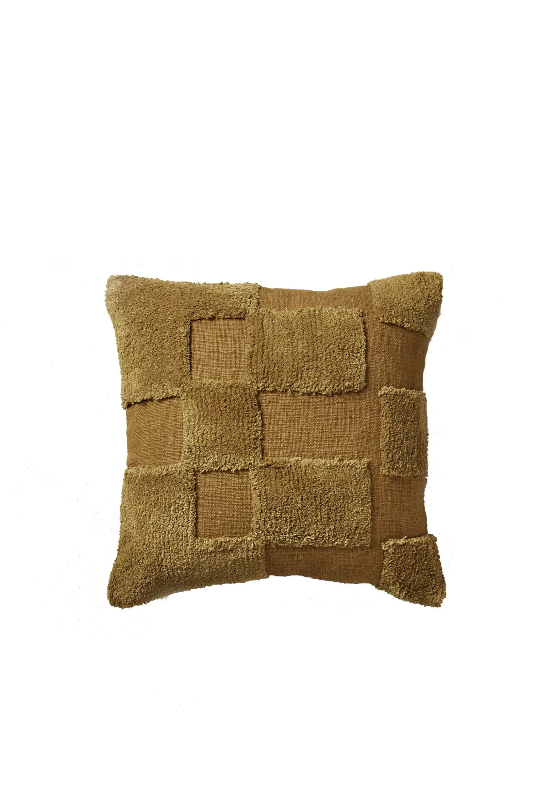 Husk Kalina Cushion - Brown Crm