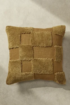 Husk Kalina Cushion - Brown Crm