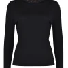 Husk LACE KNIT - Black
