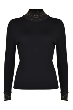 Husk LACE KNIT - Black