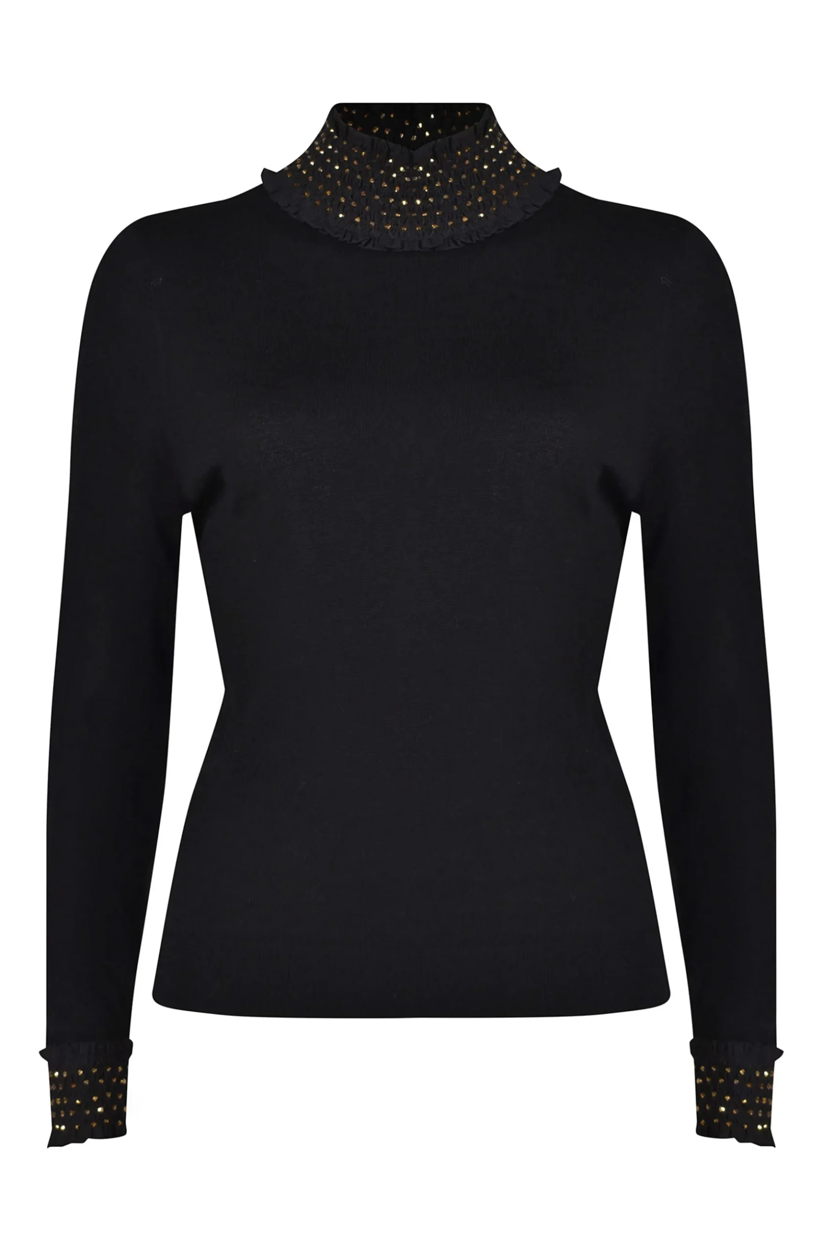 Husk LACE KNIT - Black