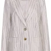 Husk LAUREN BLAZER - White Black