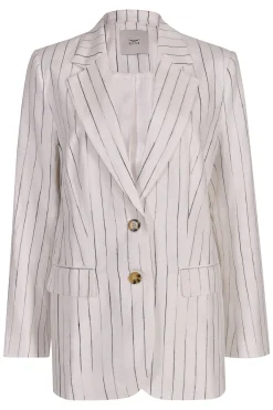 Husk LAUREN BLAZER - White Black