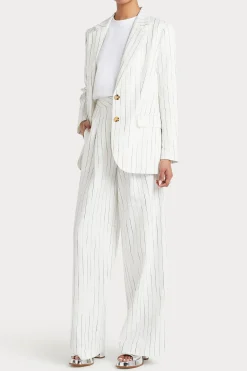 Husk LAUREN BLAZER - White Black