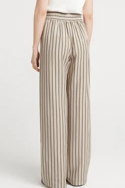 Husk Lea pant - Stripe