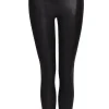 Husk LEATHER LEGGING - Black