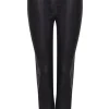 Husk Leather Pant - Black