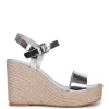 Husk LOLLA ESPADRILL - Mirror Silver