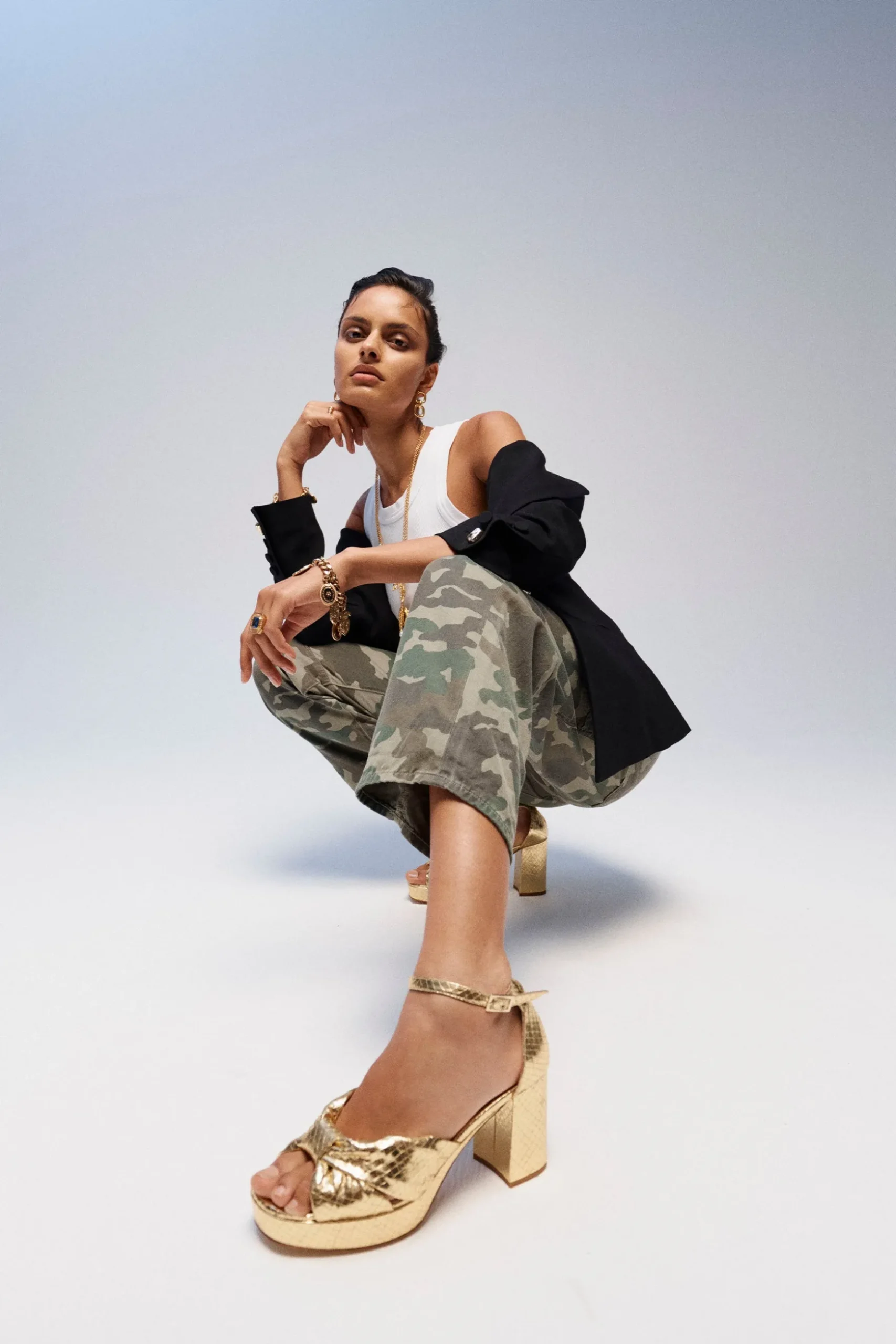 Husk LOTUS BLAZER - Black