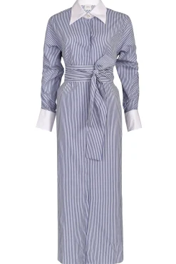 Husk LUCA SHIRT - Blue & White