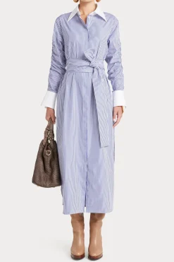 Husk LUCA SHIRT - Blue & White