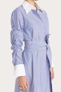 Husk LUCA SHIRT - Blue & White