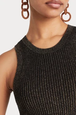 Husk LUREX TANK - Lurex