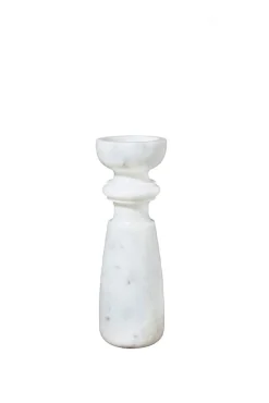 Husk Marble Candlestick