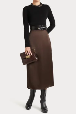 Husk MERINO CREW - Black