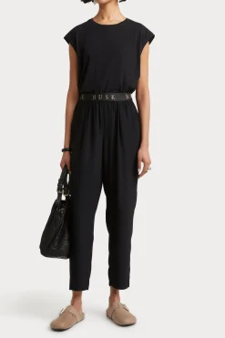 Husk Muscle tee - Black