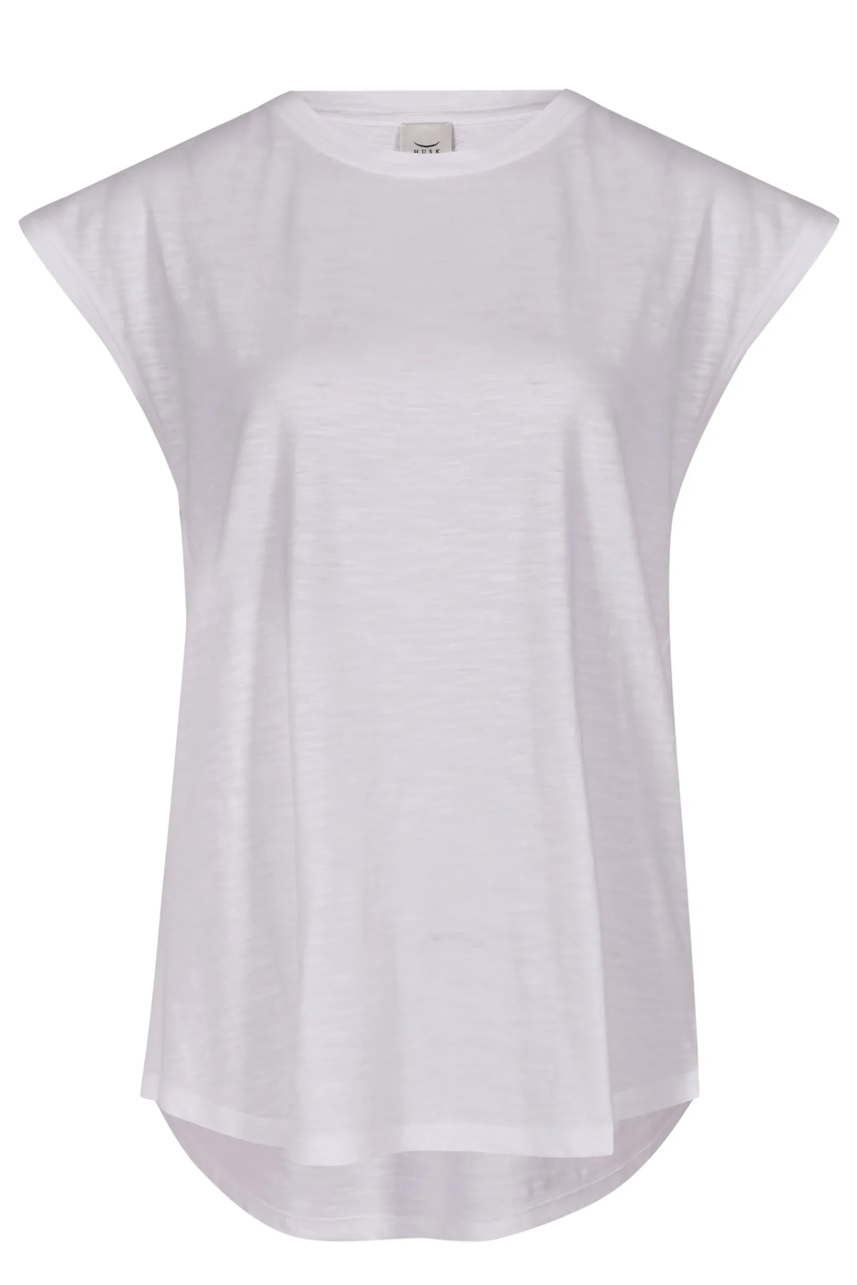 Husk Muscle tee - White