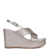 Husk MYA ESPADRILLE - Silver