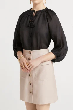 Husk Mya top - Black