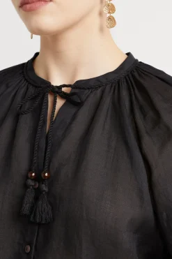 Husk Mya top - Black