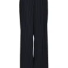 Husk Pia pant - Black Strp