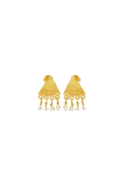 Husk Piazza Earring - Gold