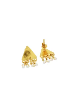 Husk Piazza Earring - Gold