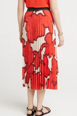 Husk Pleat Skirt Pr - Print