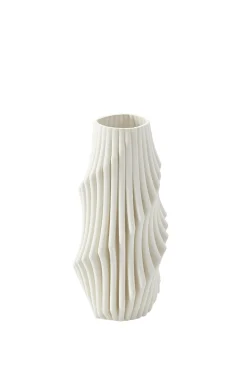 Husk Plume Vase - Ivory