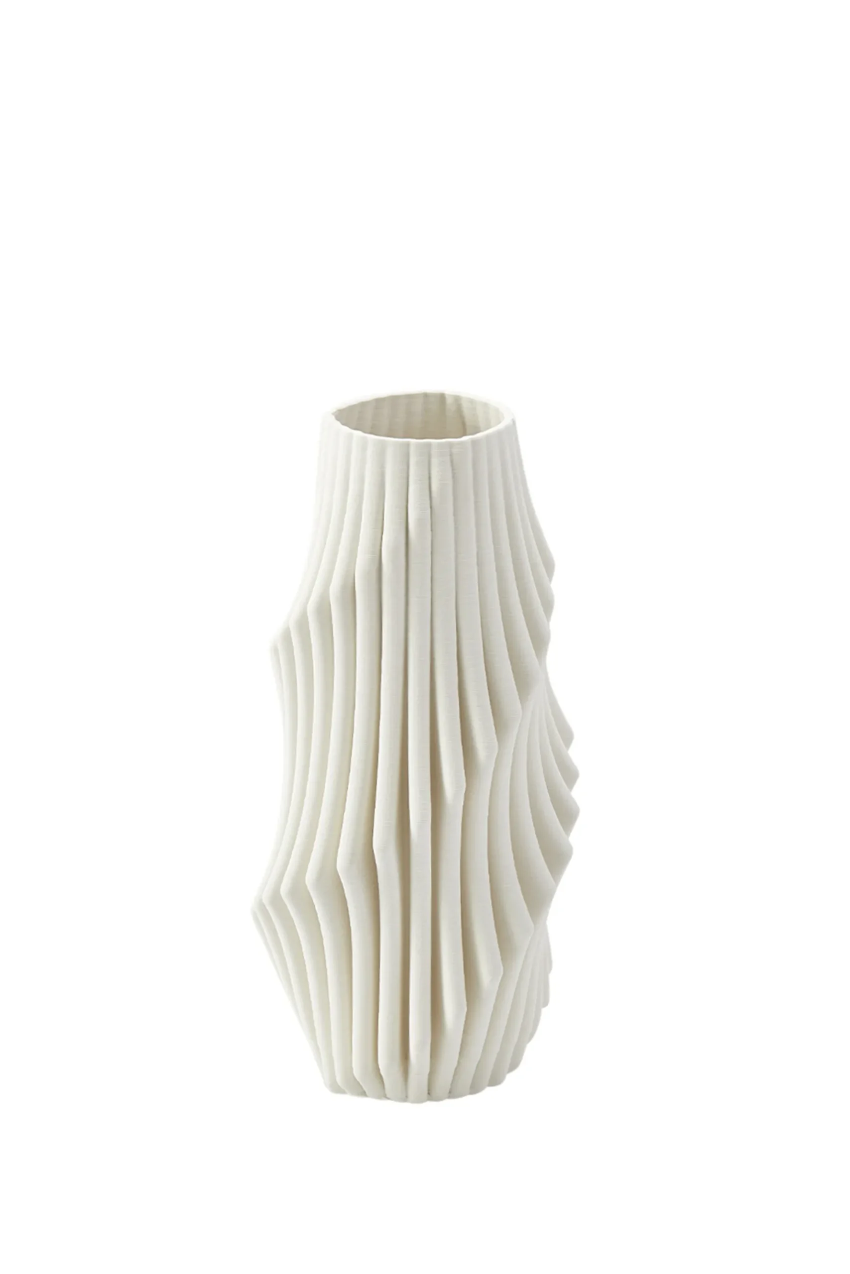 Husk Plume Vase - Ivory