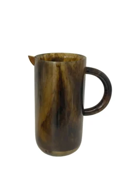 Husk Resin Jug - Brown Tortoise