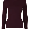Husk ROLL NECK - Plum