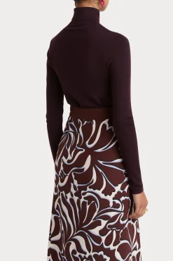 Husk ROLL NECK - Plum